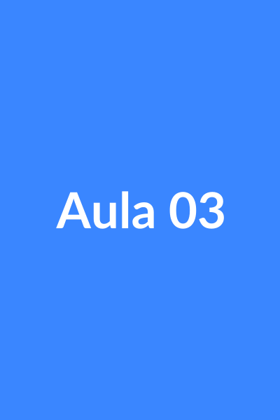 Aulas e Treinamentos — Exemplo 3