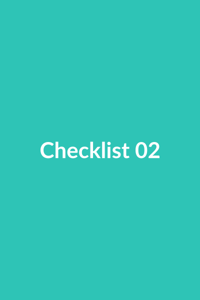 Checklists e Passo a Passo — Exemplo 2